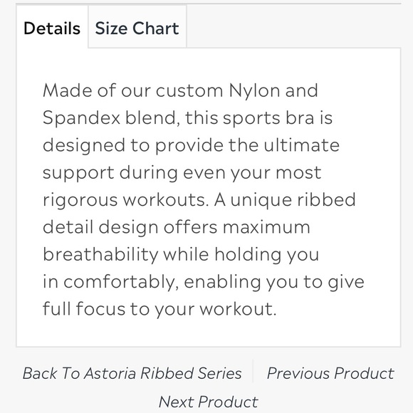 Astoria Seamless Ribbed Sports Bra Soft Pink - Picture 5 of 5